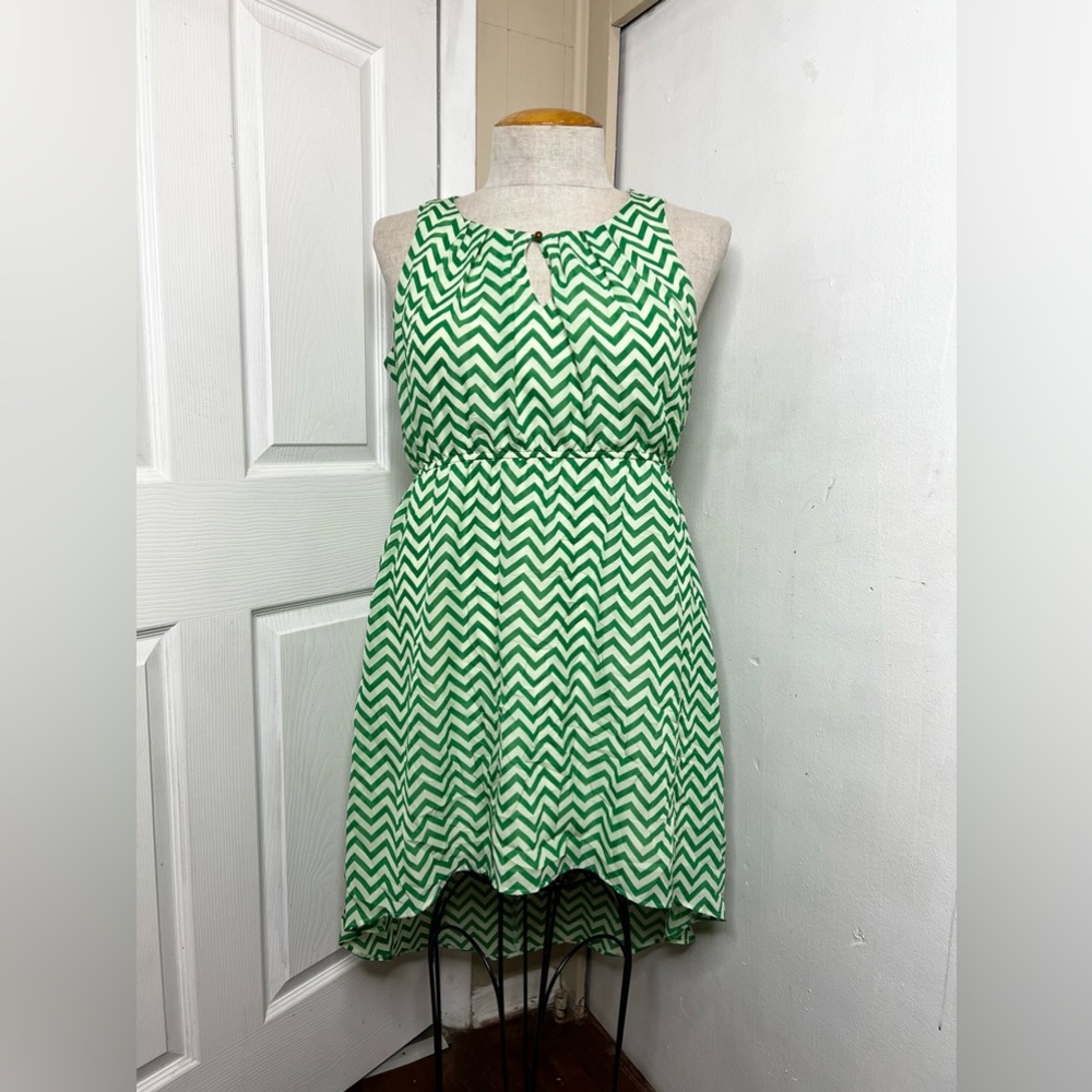 Delirious Hi-Low Blouson Dress For Women Plus Size 1X Used Like New